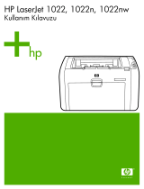HP LaserJet 1022 Printer series Kullanım kılavuzu