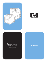 HP Color LaserJet 3500 Printer series Kullanici rehberi