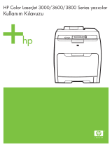 HP Color LaserJet 3600 Printer series Kullanici rehberi
