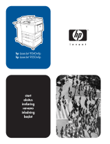 HP LaserJet 9040/9050 Multifunction Printer series Hızlı başlangıç ​​Kılavuzu