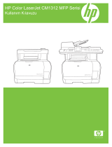 HP Color LaserJet CM1312 Multifunction Printer series Kullanım kılavuzu