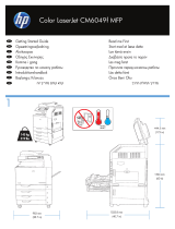 HP Color LaserJet CM6049f Multifunction Printer series Hızlı başlangıç ​​Kılavuzu