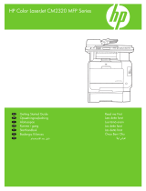 HP Color LaserJet CM2320 Multifunction Printer series Kullanım kılavuzu