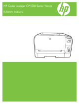 HP Color LaserJet CP1510 Printer series Kullanım kılavuzu