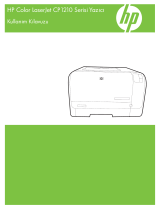 HP Color LaserJet CP1210 Printer series Kullanım kılavuzu