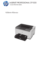 HP LaserJet Pro CP1025 Color Printer series Kullanım kılavuzu