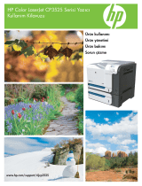 HP Color LaserJet CP3520 Printer Series Kullanım kılavuzu