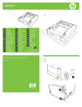 HP Color LaserJet CP2025 Printer series Kullanici rehberi