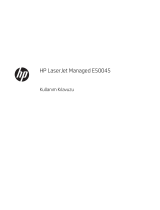 HP LaserJet Managed E50045 series Kullanım kılavuzu