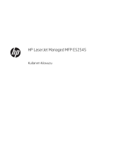HP LaserJet Managed MFP E52545 series Kullanım kılavuzu