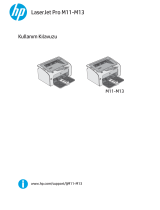 HP LaserJet Pro M11-M13 Printer series Kullanım kılavuzu