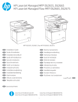 HP LaserJet Managed MFP E62655 series Yükleme Rehberi