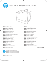HP Color LaserJet Managed E65160 series Yükleme Rehberi