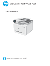 HP Color LaserJet Pro M280-M281 Multifunction Printer series Kullanım kılavuzu