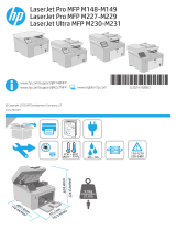 HP LaserJet Pro MFP M227 series Başvuru Kılavuzu