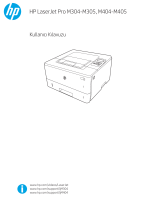 HP LaserJet Pro M404-M405 series Kullanım kılavuzu