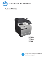 HP Color LaserJet Pro MFP M476 series Kullanım kılavuzu