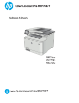 HP Color LaserJet Pro MFP M477 series Kullanım kılavuzu