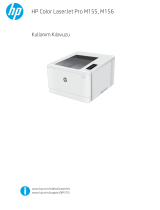 HP Color LaserJet Pro M155-M156 Printer series Kullanım kılavuzu