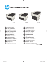 HP LaserJet Enterprise 700 Printer M712 series Yükleme Rehberi
