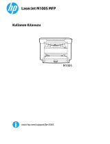 HP LaserJet M1005 Multifunction Printer series Kullanici rehberi