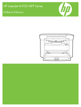 HP LaserJet M1120 Multifunction Printer series Kullanım kılavuzu