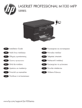 HP LaserJet Pro M1132 Multifunction Printer series El kitabı