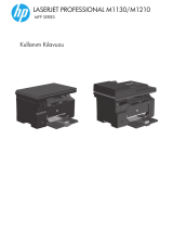 HP LaserJet Pro M1213nf/M1219nf Multifunction Printer series Kullanım kılavuzu
