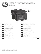 HP LaserJet Pro M1214nfh Multifunction Printer series El kitabı