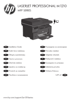 HP HotSpot LaserJet Pro M1218nfs MFP series Yükleme Rehberi