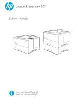 HP LaserJet Enterprise M507 series Kullanım kılavuzu