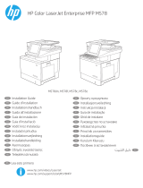 HP Color LaserJet Enterprise MFP M578 Printer series Yükleme Rehberi