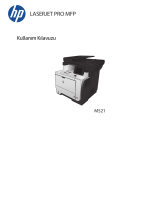 HP LaserJet Pro MFP M521 series Kullanım kılavuzu