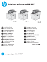 HP Color LaserJet Enterprise MFP M577 series Yükleme Rehberi