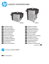 HP LaserJet Enterprise M806 Printer series Yükleme Rehberi