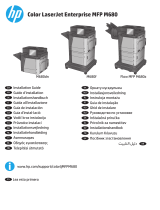 HP Color LaserJet Enterprise MFP M680 series Yükleme Rehberi