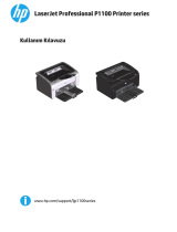 HP LaserJet Pro P1109 Printer series Kullanım kılavuzu