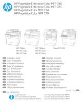 HP PageWide Color MFP 774 Printer series Yükleme Rehberi