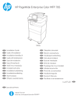 HP PageWide Enterprise Color MFP 785 Printer series Yükleme Rehberi