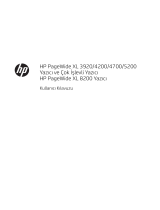 HP PageWide XL 4700 Printer series Kullanici rehberi