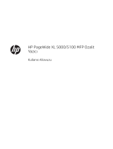 HP PageWide XL 5000 Blueprinter series Kullanici rehberi