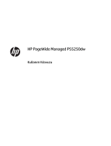 HP PageWide Managed P55250dw Printer series Kullanım kılavuzu