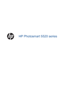 HP Photosmart 5520 e-All-in-One Printer series Kullanici rehberi