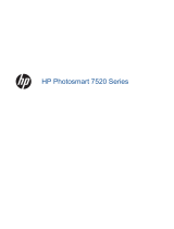 HP Photosmart 7520 e-All-in-One Printer series Kullanici rehberi
