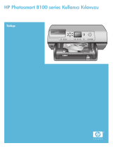 HP Photosmart 8100 Printer series Kullanici rehberi