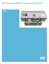 HP Photosmart 8400 Printer series Başvuru Kılavuzu