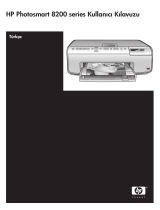 HP Photosmart 8200 Printer series Kullanici rehberi