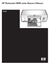HP Photosmart 8000 Printer series Başvuru Kılavuzu