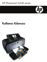 HP Photosmart A640 Printer series Kullanici rehberi