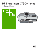 HP Photosmart D7300 Printer series Kullanici rehberi
